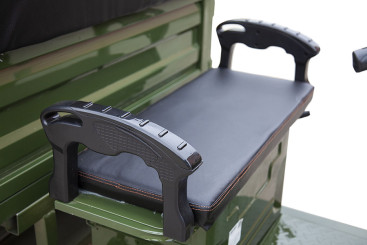 Трицикл электрический Rutrike D4 NEXT PRO 1800 (серый)