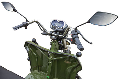 Трицикл электрический Rutrike D4 NEXT PRO 1800 (серый)