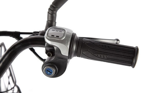 Электровелосипед GREEN CITY e-ALFA GL (черный)