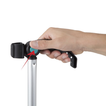 Совок TTS B-Fly (алюмин. ручка, держ. мешка)