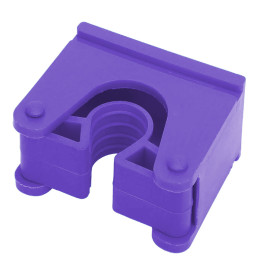 Зажим резиновый Schavon (75мм, фиолетовый)