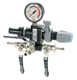 Узел управления Comet GCP 3V (20бар, 100л/мин, с манометром)