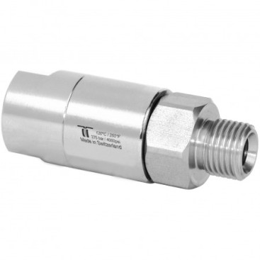 Поворотная муфта R+M (57мм, 1/4F-M18M, 275бар)