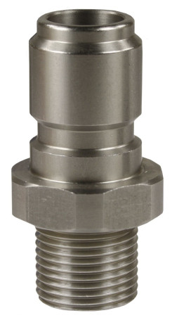 Ниппель ST-3100 (1/2&quot;ш, 250 бар, нерж, DN12) R+M