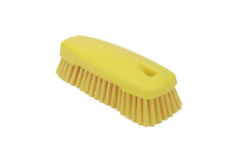 Щетка ручная FBK (180х60мм, жесткая, желтый)