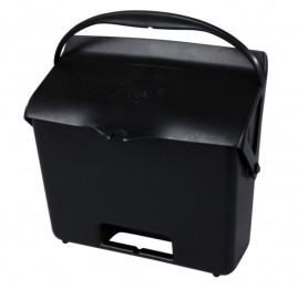 Совок FBK (с крышкой, черный)