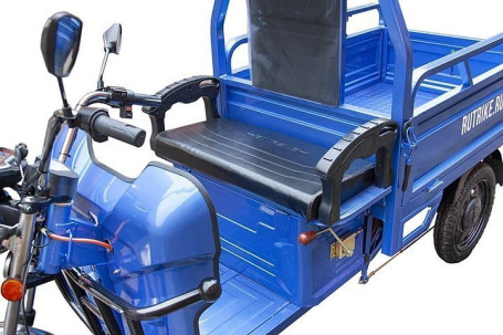 Трицикл электрический Rutrike Вояж К22 1200 60V/800W (синий)
