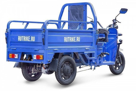 Трицикл электрический Rutrike Вояж К22 1200 60V/800W (синий)