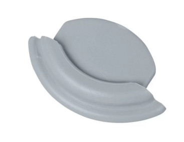 Заглушка для алюм. рельса FBK (серый)