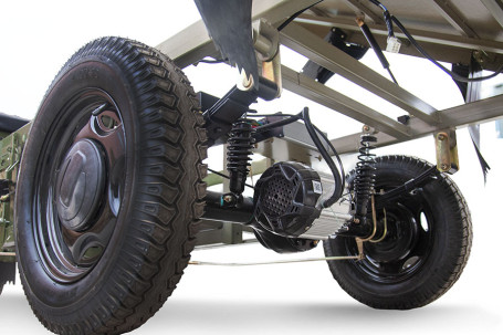 Трицикл электрический Rutrike D4 NEXT 1800 (зеленый)