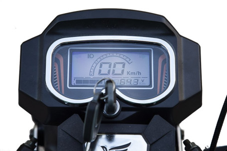 Трицикл электрический Rutrike Вояж К1 1200 60V800W (серебристый)