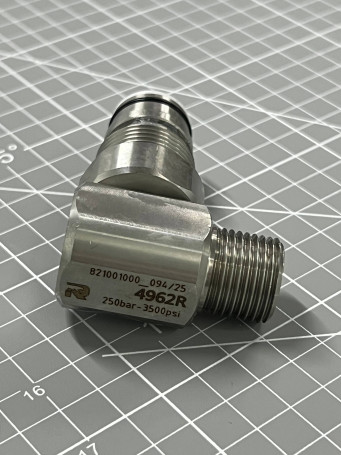 Переходник угловой 1/2ш-ш (нерж, вращ) RAMEX (4962)