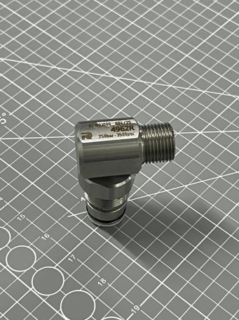 Переходник угловой 1/2ш-ш (нерж, вращ) RAMEX (4962)