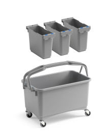 Набор TTS EROY E-09 (ведро 28 л, съемные модули, без колес)