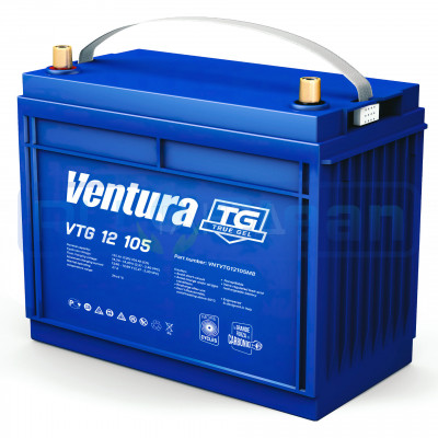 Аккумуляторная батарея Ventura VTG 12 105 FR (12В, 105Ач, Gel)