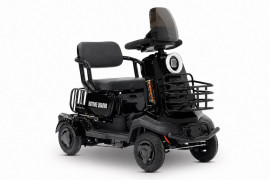 Трицикл электрический Rutrike Квадро (черный)