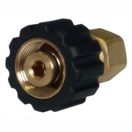 Переходник М22х1.5г-3/8"г (400бар, лат/пласт) R+M