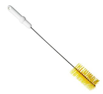 Ерш ручной для труб Haug Bursten (500мм, Д 60мм, желтый)