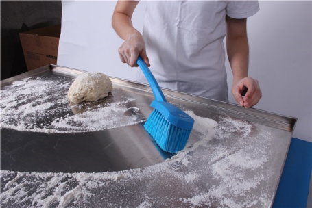 Щетка с длинной ручкой Vikan (415мм, синий)