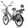 Электровелосипед GREEN CITY e-ALFA GL (темно-серый)
