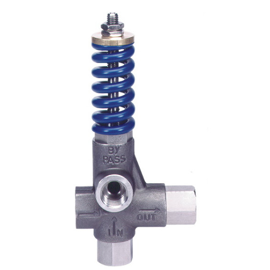 Регулятор давления PA VB80/280 (280бар, 80л/мин, 1/2&quot;г-1/2&quot;г, By-pass 1/2&quot;г, Aisi 316)