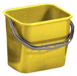Ведро TTS (пластик, 12л, желтое)