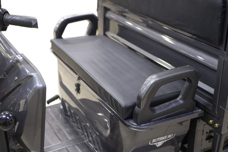Трицикл электрический Rutrike D4 NEXT II 60V1500W (серый)