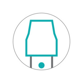 Рамка для мопов TTS Velcro (60х9,5см, с блокировкой, серый)