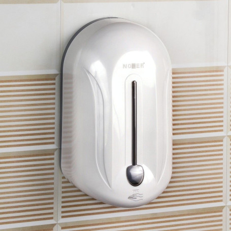Диспенсер для жидкого мыла Nofer (1100мл, пласт, белый)