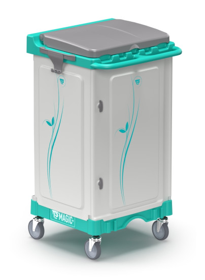Тележка TTS Mini Magic 010P (закр. держ. мешка 150л)