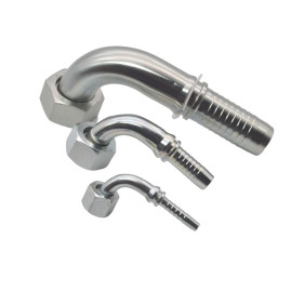 Фитинг высокого давления DKO-S (DN12, М20х1.5г, 90гр, оцинк) Robin