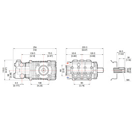 Насос высокого давления Comet FW2 5530S (1450 об/мин)