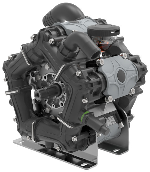 Мембранный насос Comet BPS 260 (20 бар, 247 л/мин, ВОМ 1&quot;⅜-25 мм)