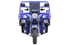 Трицикл электрический Rutrike Эксперт ПРО 2000 (темно-синий)