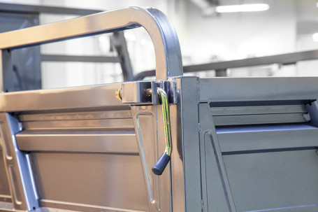 Трицикл электрический Rutrike Эксперт ПРО 2000 (темно-синий)