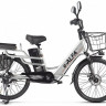 Электровелосипед GREEN CITY e-ALFA LUX (серебристый)