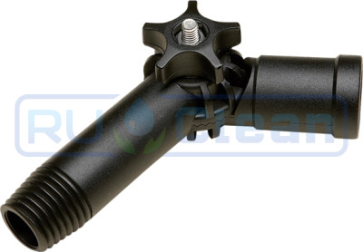 Угловая резьба Vikan (140мм, черный)