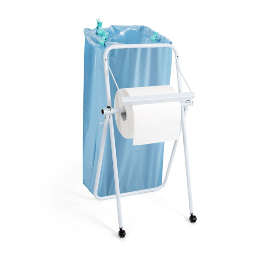 Диспенсер TTS (металл, колеса, с держателем для пакетов)