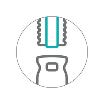 Сгон для окон TTS (45см, фиксир, нерж, резинка, зеленый)