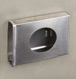 Диспенсер гигиенических пакетов Nofer 04050.B (нерж, глянц)