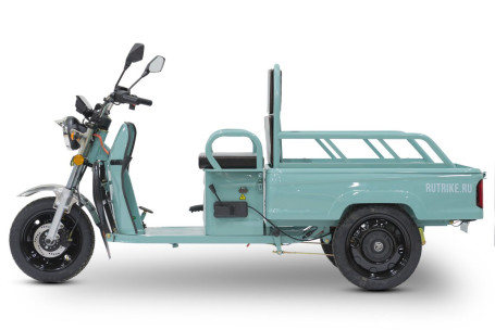 Трицикл электрический Rutrike Амулет 1100 (темно-зеленый) (024450-2836)