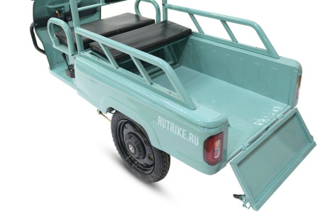 Трицикл электрический Rutrike Амулет 1100 (темно-зеленый) (024450-2836)