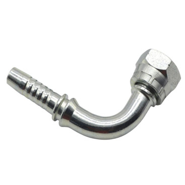 Фитинг высокого давления BSP (DN38, 1 1/2г, 90гр, оцинк) Robin