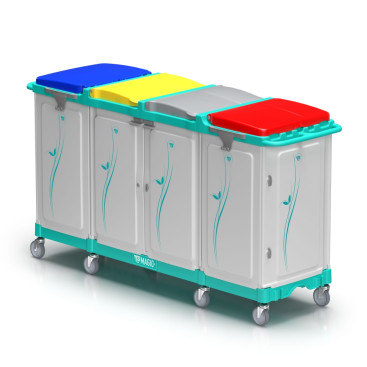 Тележка TTS Magic Line 190P (4 держ. мешка 4х150л)