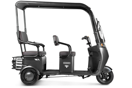 Трицикл электрический Rutrike Gelbert Bos (48/60V, 800W, черный)