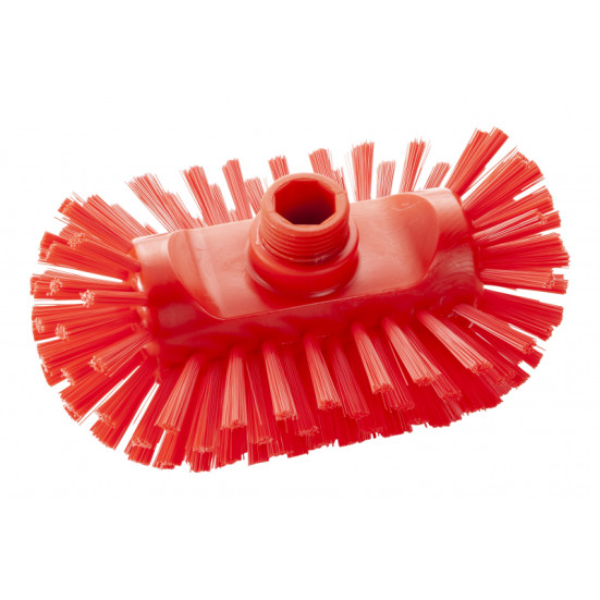 Щетка овальная Haug Bursten (200х125х105мм, жесткий, красный)