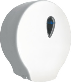 Диспенсер для туалетной бумаги Nofer 05004.W (малый, пластмассовый, белый)