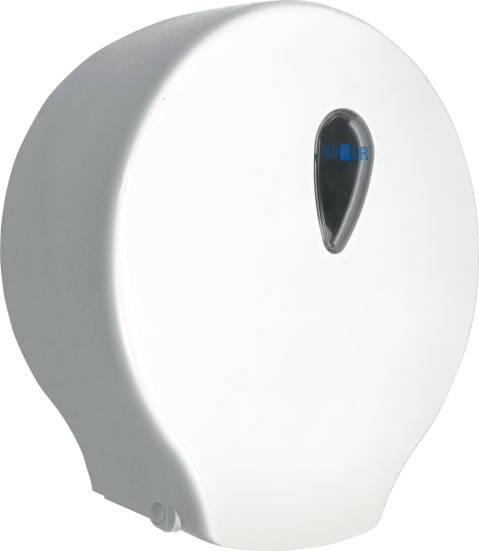 Диспенсер для туалетной бумаги Nofer 05004.W (малый, пластмассовый, белый)