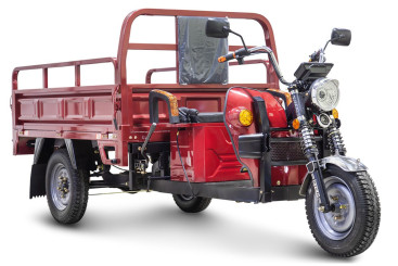 Трицикл электрический Rutrike D4 1800 60V1500W (красный)