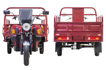 Трицикл электрический Rutrike D4 1800 60V1500W (красный)